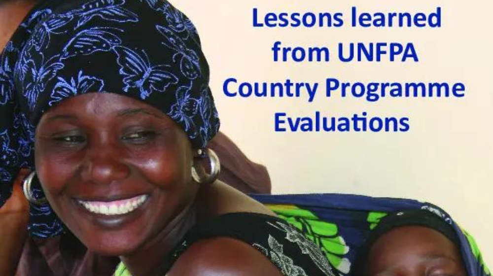 Lessons learned from UNFPA Country Programme Evaluations