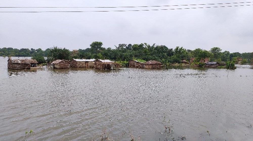 Dual calamity as floods hit India’s Bihar state amid pandemic