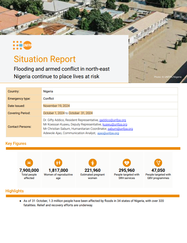 Nigeria Situation Report #3 - October 2024 