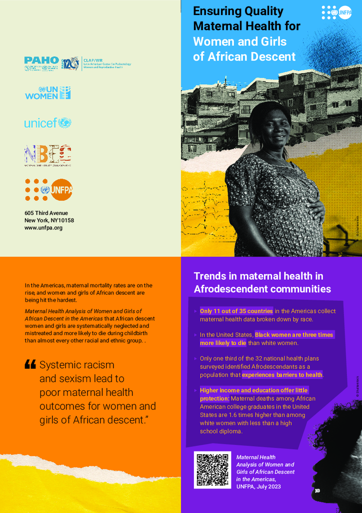 Ensuring Quality Maternal Health for Women and Girls of African Descent