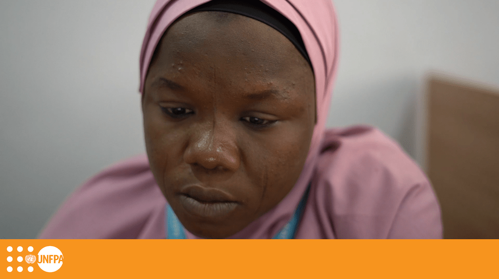 An expectant mother hit by floods in northern Nigeria shares her story