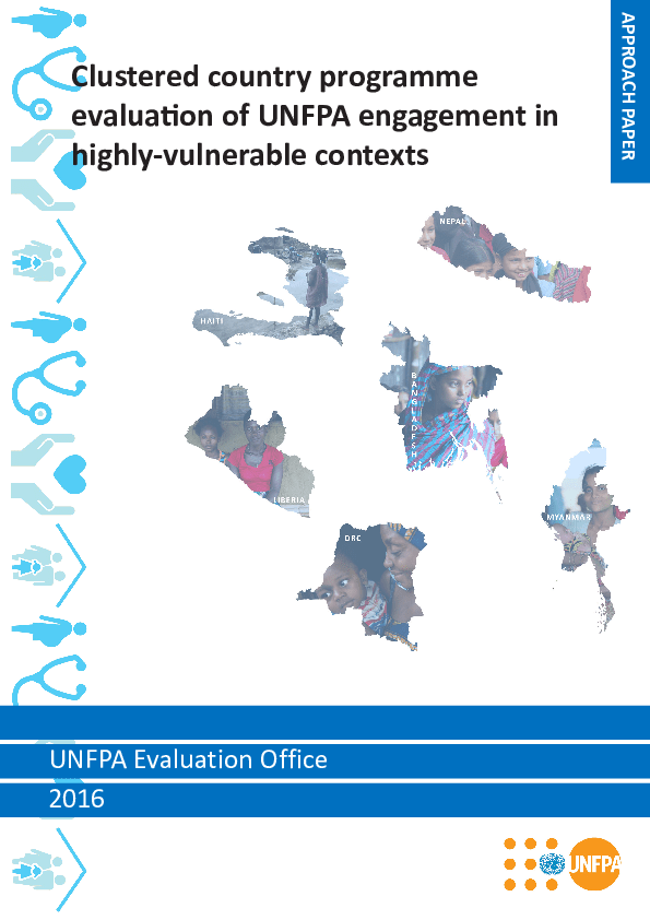 Clustered country programme evaluation of UNFPA engagement in highly-vulnerable contexts