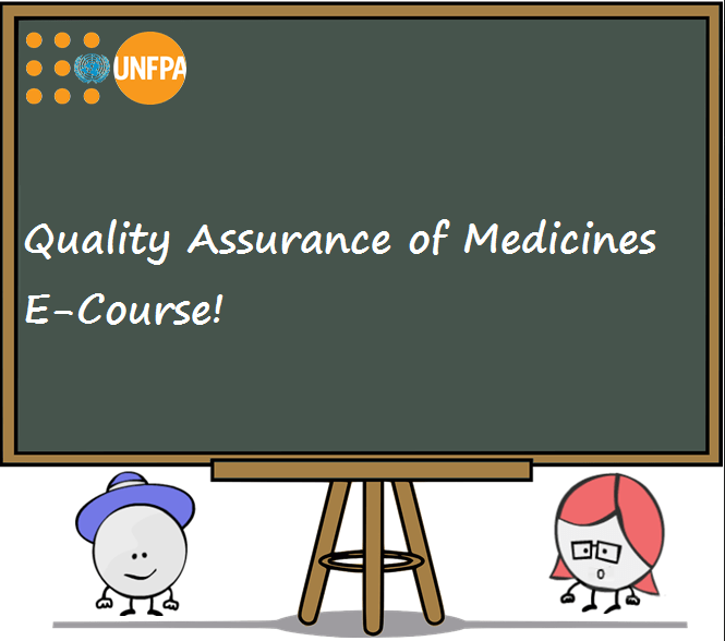 Quality Assurance of Medicines E-Course Logo