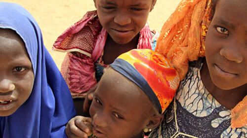 Investing in adolescents and youth will be key to taking advantage of a demographic dividend in the Sahel region of Africa, leaders said today at the United Nations. Girls in Niger. Photo credit: OCHA/David Ohana