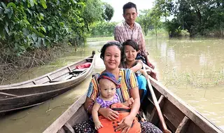 Flood relief in Myanmar includes family planning supplies